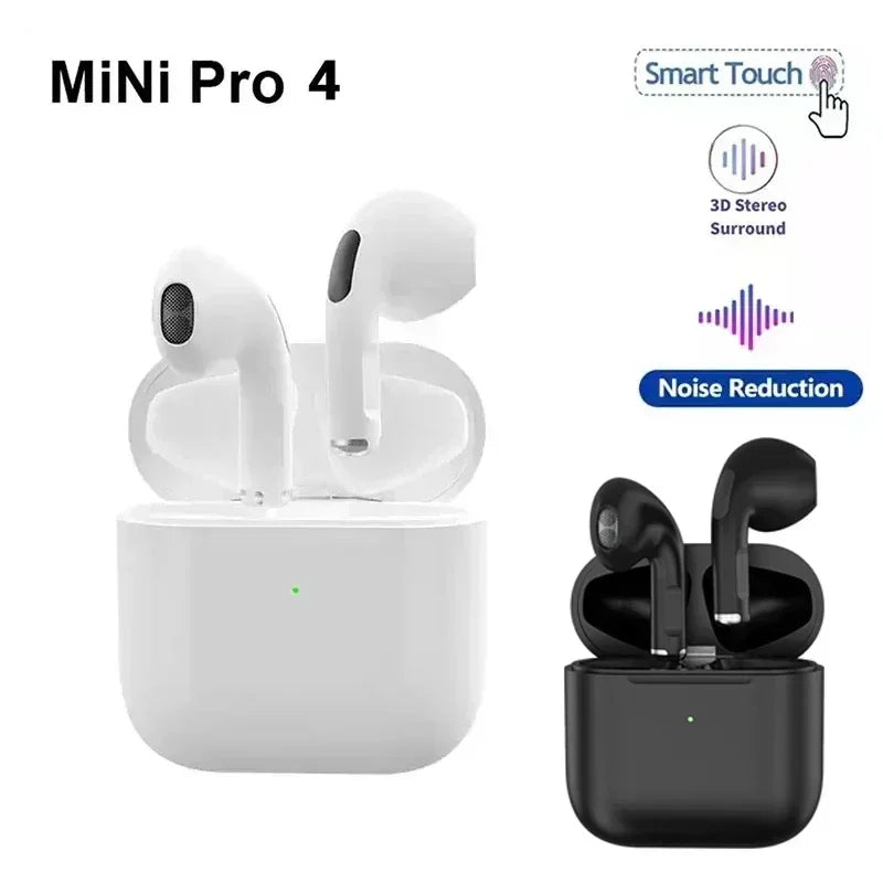 Air Pro 4 TWS Wireless Bluetooth Earphones Headphones Mini Earpone Headset For PC Android Apple iPhone Earbuds Accessories