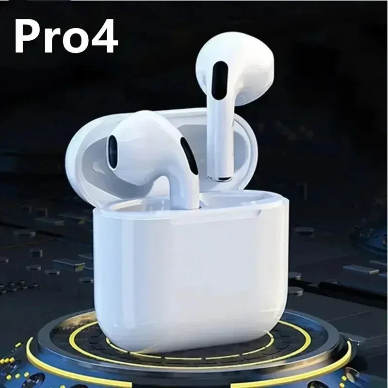 Air Pro 4 TWS Wireless Bluetooth Earphones Headphones Mini Earpone Headset For PC Android Apple iPhone Earbuds Accessories