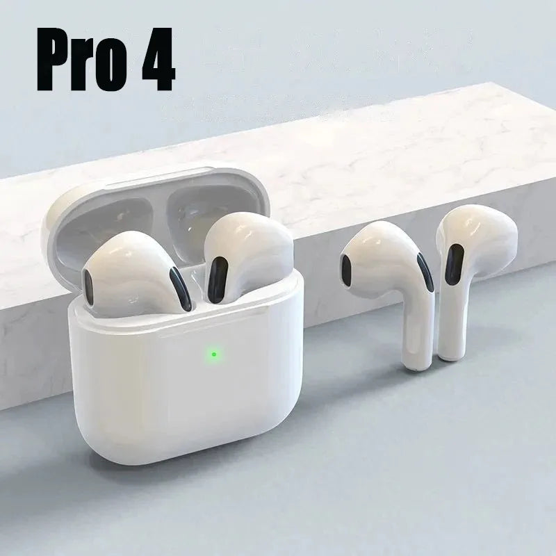 Air Pro 4 TWS Wireless Bluetooth Earphones Headphones Mini Earpone Headset For PC Android Apple iPhone Earbuds Accessories